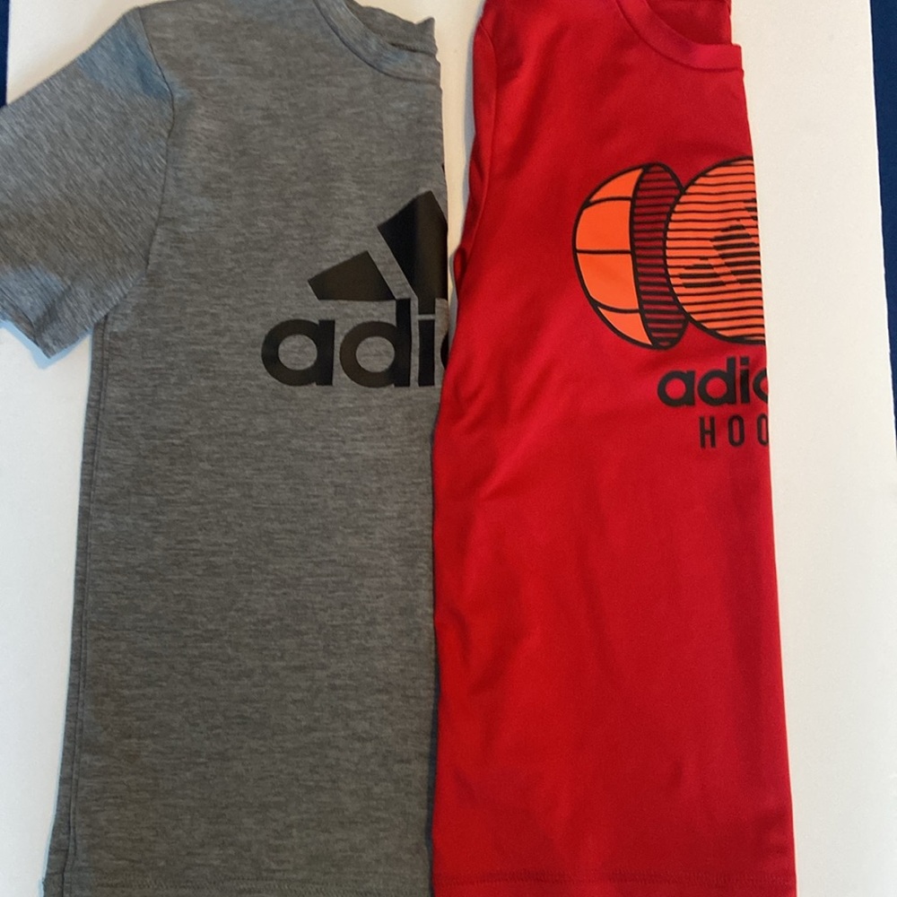 Boys adidas shirt sleeve shirts